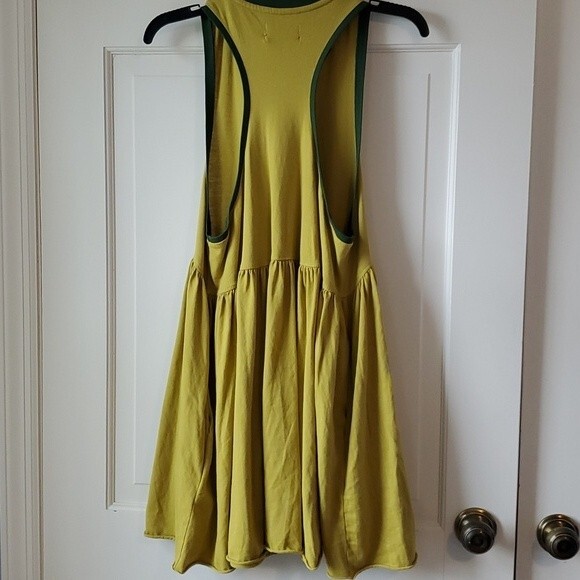 NWT URBAN OUTFITTERS HADLEY COTTON SLEEVELESS SHIFT DRESS CONTRAST TRIM SIZE XS - Picture 5 of 10